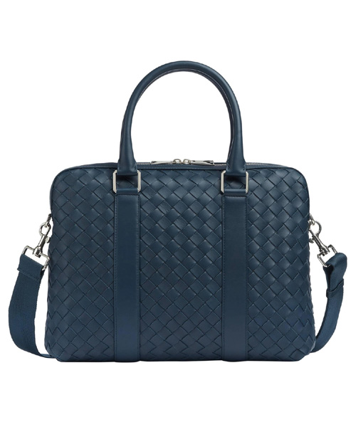 A-38787<br><b>BOTTEGA VENETA</b><br>인트레치아토 가죽 브리프케이스</b><br>[매장가-500만원대]