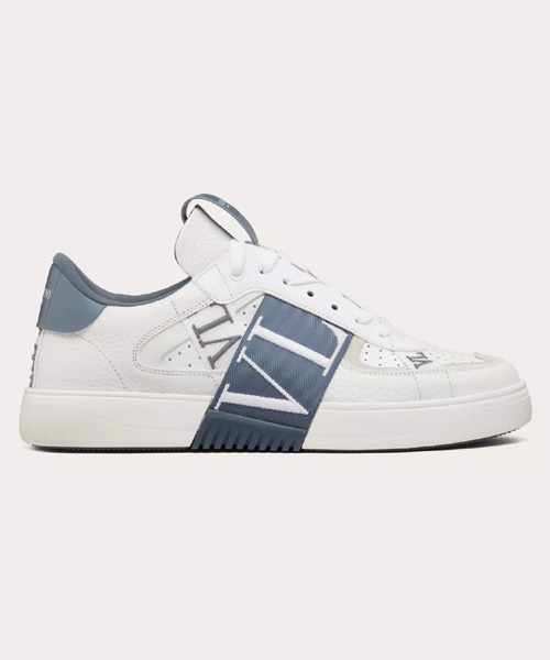 A-38874<br><b>VALENTINO</b><br>밴드 디테일 VL7N 가죽 로우탑</b><br>[매장가-100만원대]