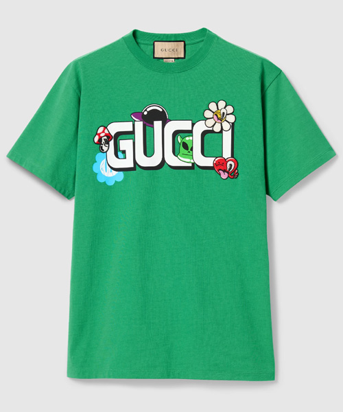 T-29448<br><b>GUCCI</b><br>로고 프린트 코튼 티셔츠</b><br>[매장가-90만원대]