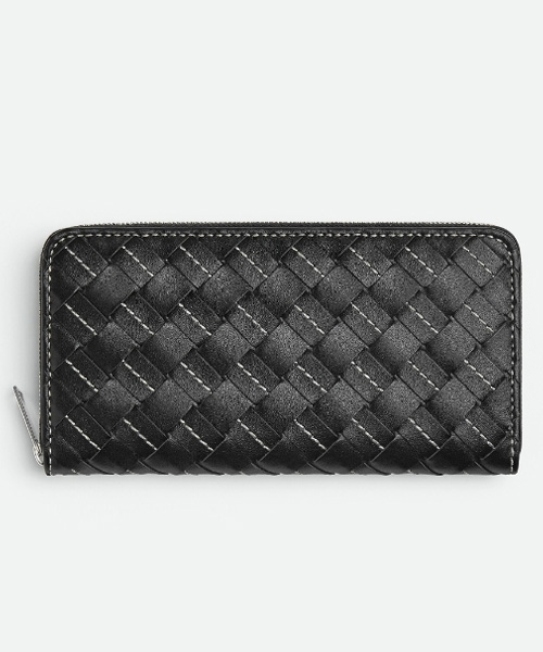 A-39327<br><b>BOTTEGA VENETA</b><br>인트레치아토 장지갑</b><br>[매장가-100만원대]