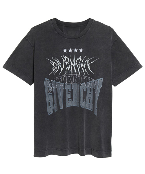 T-29331<br><b>GIVENCHY</b><br>엠브로이더드 로고 그래픽 코튼 티셔츠</b><br>[매장가-100만원대]