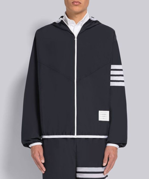 JK-22975<br><b>THOM BROWNE</b><br>밀리터리 립스탑 4-바 패커블 지퍼 후디</b><br>[매장가-200만원대]