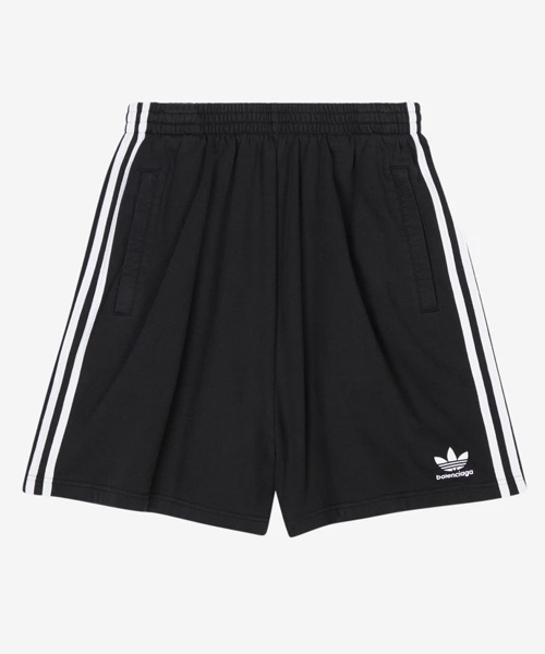 P-15408<br><b>BALENCIAGA x ADIDAS</b><br>컬리 플리스 쇼츠</b><br>[매장가-90만원대]