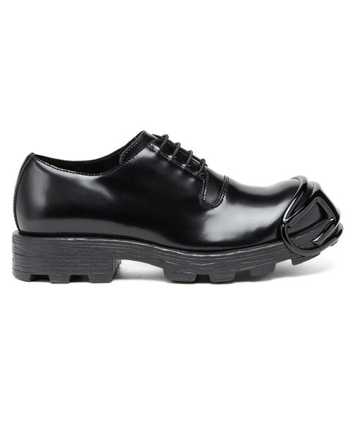 A-38860<br><b>DIESEL</b><br>D-해머 가죽 레이스업 슈즈</b><br>[매장가-70만원대]