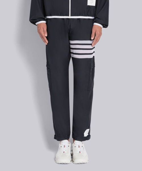 P-15413<br><b>THOM BROWNE</b><br>밀리터리 립스탑 메시 4-바 패커블 팬츠</b><br>[매장가-150만원대]