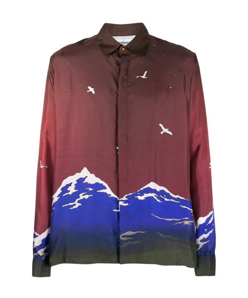 S-4987<br><b>CASA BLANCA</b><br>LE PORT DE CASABLANCA SILK SHIRT</b><br>[매장가-100만원대]