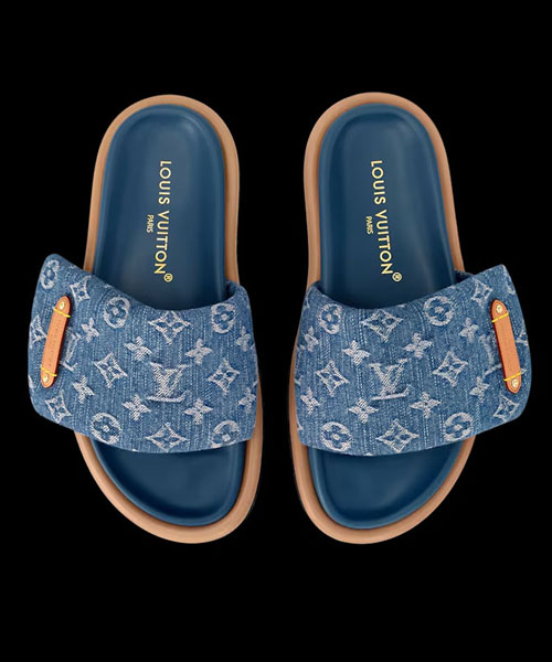 A-39348<br><b>LOUIS VUITTON</b><br>풀 필로우 플랫 컴포트 뮬</b><br>[매장가-100만원대]