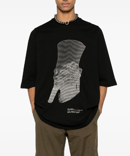 T-29475<br><b>RICK OWENS</b><br>론 점보 코튼 티셔츠</b><br>[매장가-90만원대]