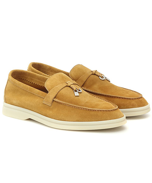 A-39099<br><b>LORO PIANA</b><br>썸머 참스 스웨이드 로퍼</b><br>[매장가-100만원대]