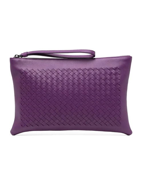 A-38955<br><b>BOTTEGA VENETA</b><br>인트레치아토 파우치</b><br>[매장가-100만원대]