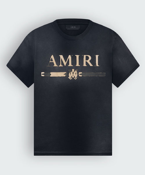 T-29521<br><b>AMIRI</b><br>로고 코튼 티셔츠</b><br>[매장가-50만원대]