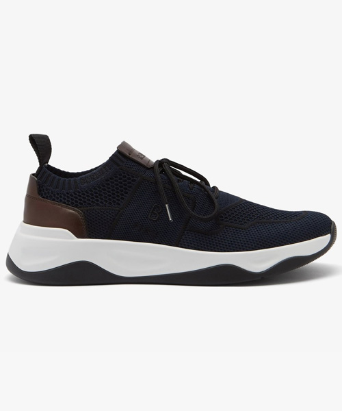 A-38995<br><b>BERLUTI</b><br>쉐도우 니트 가죽 트리밍 메시 스니커즈</b><br>[매장가-200만원대]