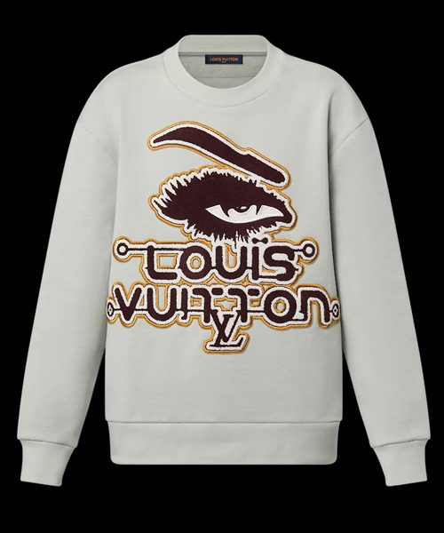 T-29361<br><b>LOUIS VUITTON</b><br>엠브로이더드 코튼 스웻셔츠</b><br>[매장가-200만원대]