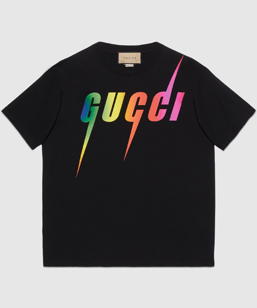T-29482<br><b>GUCCI</b><br>블레이드 프린트 코튼 티셔츠</b><br>[매장가-70만원대]