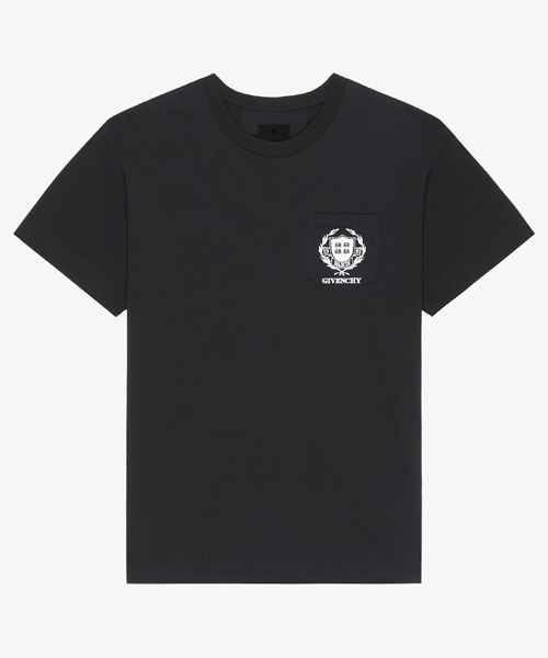 T-29426<br><b>GIVENCHY</b><br>크레스트 코튼 티셔츠</b><br>[매장가-80만원대]