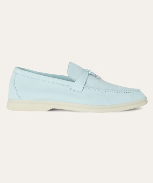 A-39101<br><b>LORO PIANA</b><br>썸머 참스 스웨이드 로퍼</b><br>[매장가-100만원대]