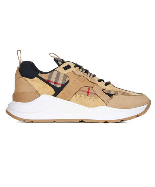 A-39175<br><b>BURBERRY</b><br>스웨이드 체크 스니커즈</b><br>[매장가-100만원대]
