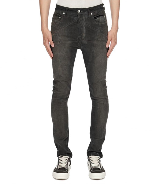 P-15340<br><b>RICK OWENS</b><br>디스트럭스 스키니핏 데님 팬츠</b><br>[매장가-200만원대]