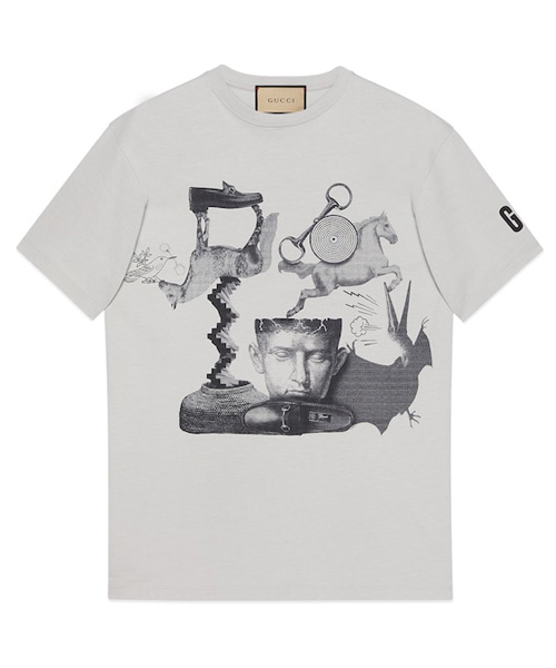 T-29282<br><b>GUCCI</b><br>이미지 프린팅 코튼 티셔츠</b><br>[매장가-80만원대]