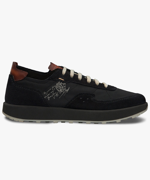 A-38997<br><b>BERLUTI</b><br>트랙 스웨이드 가죽 & 나일론 스니커즈</b><br>[매장가-100만원대]
