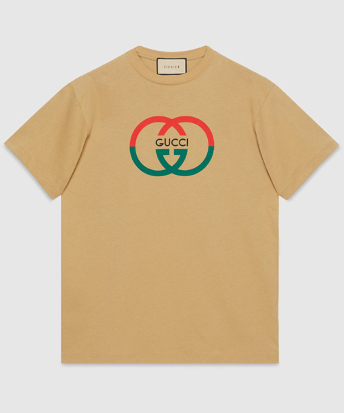T-29303<br><b>GUCCI</b><br>로고 프린트 코튼 티셔츠</b><br>[매장가-80만원대]