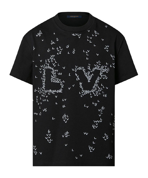 T-29363<br><b>LOUIS VUITTON</b><br>스프레드 엠브로이더리 코튼 티셔츠</b><br>[매장가-100만원대]