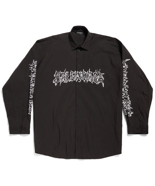 S-5003<br><b>BALENCIAGA</b><br>DIY METAL OUTLINE ENGINEERED OVERSIZED SHIRT</b><br>[매장가-200만원대]