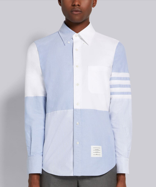S-4971<br><b>THOM BROWNE</b><br>4바 쿼터 스플릿 옥스퍼드 셔츠</b><br>[매장가-70만원대]