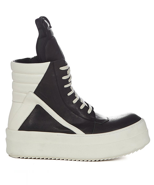 A-38857<br><b>RICK OWENS</b><br>LIDO JUMBO LACED GEOBAKET SNEAKERS</b><br>[매장가-100만원대]