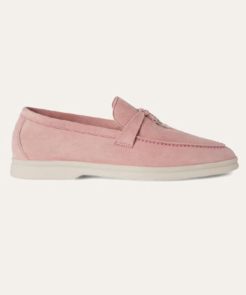 A-39104<br><b>LORO PIANA</b><br>썸머 참스 스웨이드 로퍼</b><br>[매장가-100만원대]