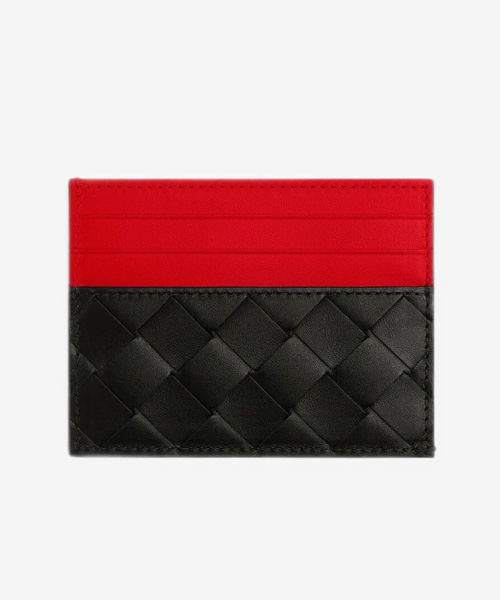 A-38923<br><b>BOTTEGA VENETA</b><br>인트레치아토 카드 지갑</b><br>[매장가-50만원대]