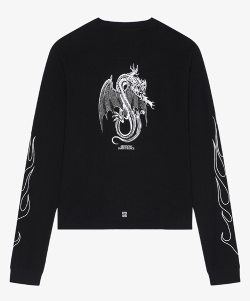 T-29350<br><b>GIVENCHY</b><br>드래곤 프린트 박스 핏 티셔츠</b><br>[매장가-100만원대]