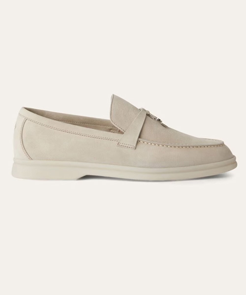 A-39103<br><b>LORO PIANA</b><br>썸머 참스 스웨이드 로퍼</b><br>[매장가-100만원대]