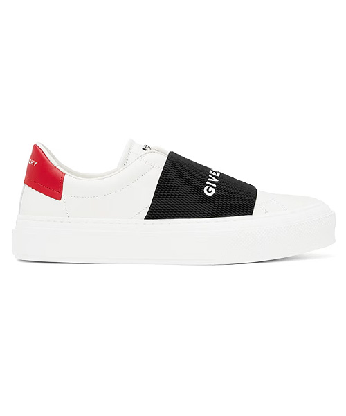 A-39170<br><b>GIVENCHY</b><br>화이트 & 레드 시티 스포츠 스니커즈</b><br>[매장가-100만원대]