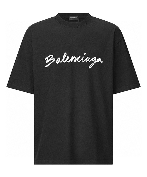 T-29403<br><b>BALENCIAGA</b><br>로고 프린팅 코튼 티셔츠</b><br>[매장가-100만원대]