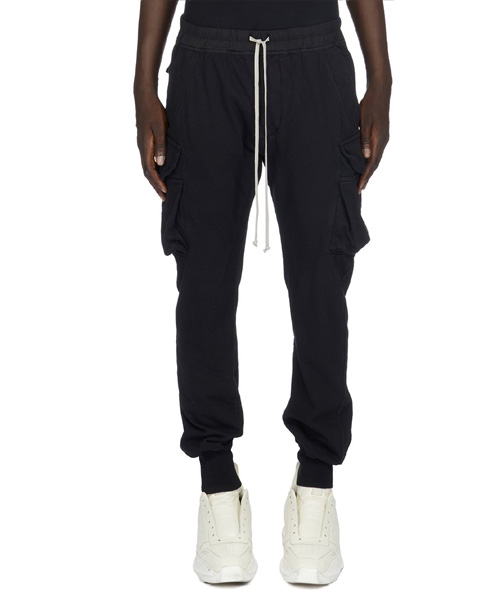 P-15348<br><b>RICK OWENS</b><br>카고 마스토돈 컷 밴딩 팬츠</b><br>[매장가-100만원대]
