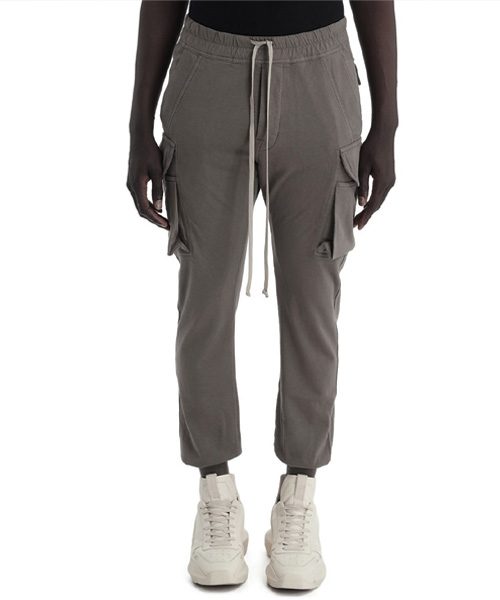 P-15349<br><b>RICK OWENS</b><br>카고 마스토돈 컷 밴딩 팬츠</b><br>[매장가-100만원대]