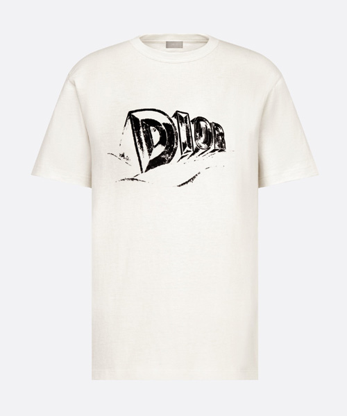 T-29484<br><b>DIOR</b><br>로고 프린트 코튼 티셔츠</b><br>[매장가-100만원대]