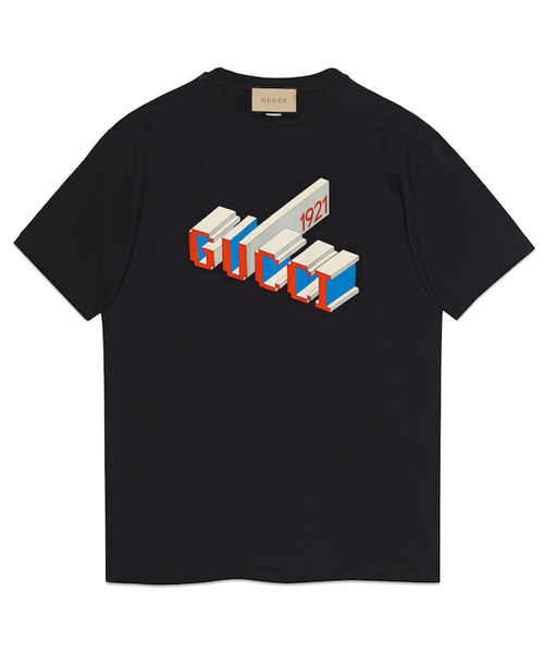 T-29284<br><b>GUCCI</b><br>1921 로고 프린팅 코튼 티셔츠</b><br>[매장가-80만원대]