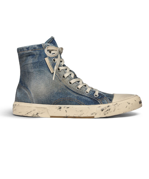 A-39002<br><b>BALENCIAGA</b><br>파리 하이탑 데님 스니커즈</b><br>[매장가-100만원대]