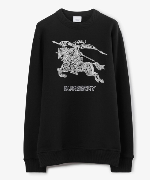 T-29310<br><b>BURBERRY</b><br>엠브로이더드 EKD 코튼 스웻셔츠</b><br>[매장가-150만원대]