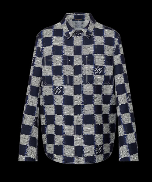 S-5025<br><b>LOUIS VUITTON</b><br>다미에 울 셔츠</b><br>[매장가-200만원대]