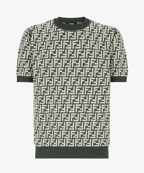 T-29589<br><b>FENDI</b><br>그린 FF 울 스웨터</b><br>[매장가-170만원대]