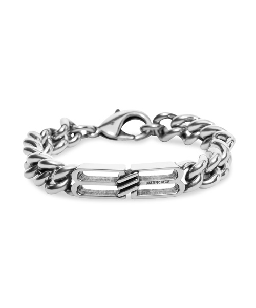 A-39503<br><b>BALENCIAGA</b><br>BB 아이콘 구르메트 브레이슬릿</b><br>[매장가-60만원대]