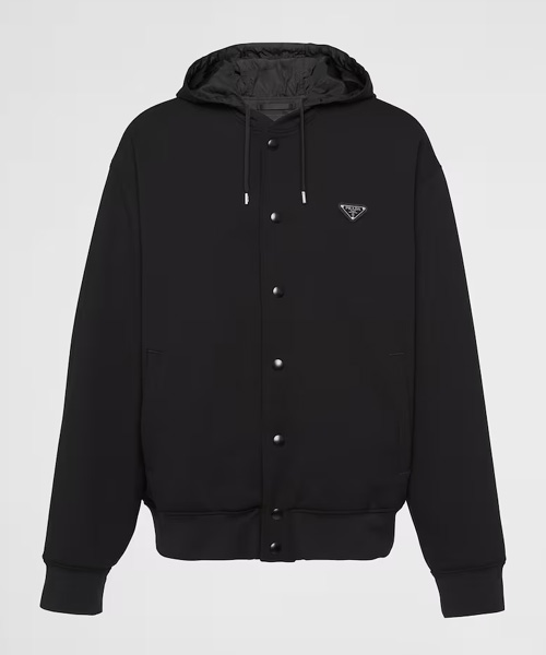 JK-23008<br><b>PRADA</b><br>코튼 플리스 가디건 후디</b><br>[매장가-360만원대]