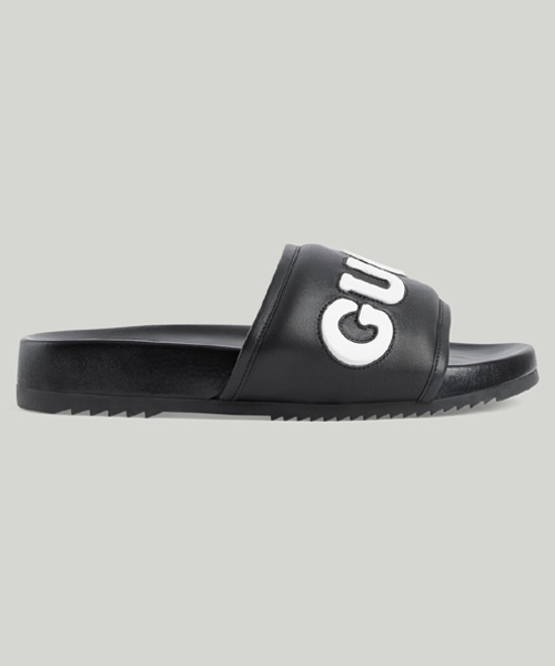 A-39541<br><b>GUCCI</b><br>로고 슬라이드 슬리퍼</b><br>[매장가-110만원대]