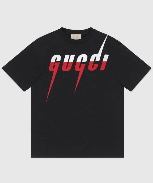 T-29567<br><b>GUCCI</b><br>블레이드 프린트 코튼 티셔츠</b><br>[매장가-80만원대]