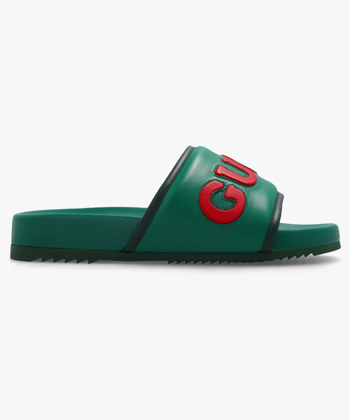 A-39542<br><b>GUCCI</b><br>로고 슬라이드 슬리퍼</b><br>[매장가-110만원대]