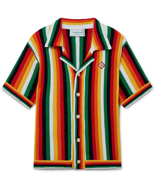 S-5068<br><b>CASA BLANCA</b><br>스트라이프 타월 셔츠</b><br>[매장가-80만원대]