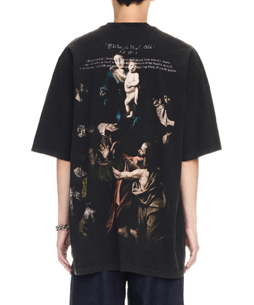 T-29679<br><b>OFF-WHITE</b><br>STAMP MARY OVER S/S TEE</b><br>[매장가-70만원대]